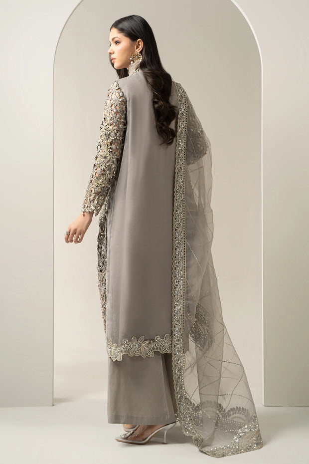 Maria B | 3 Piece Embroidered Organza Suit | BDS-3006