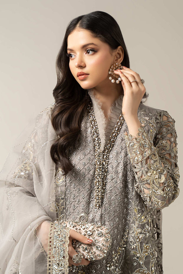 Maria B | 3 Piece Embroidered Organza Suit | BDS-3006