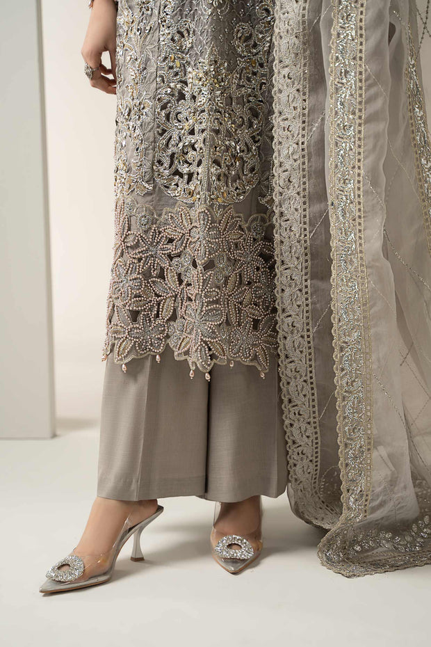 Maria B | 3 Piece Embroidered Organza Suit | BDS-3006