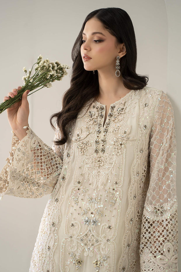 Maria B | 3 Piece Embroidered Chiffon Suit | BDS-3007