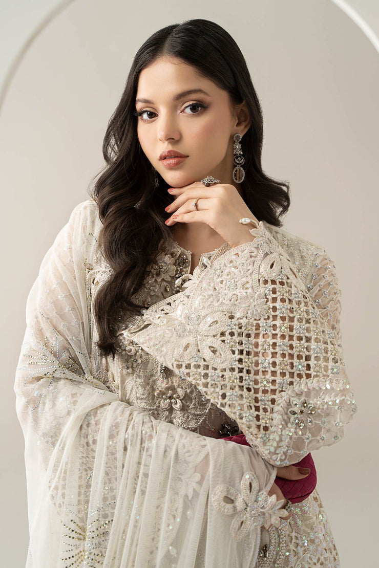 Maria B | 3 Piece Embroidered Chiffon Suit | BDS-3007