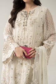 Maria B | 3 Piece Embroidered Chiffon Suit | BDS-3007