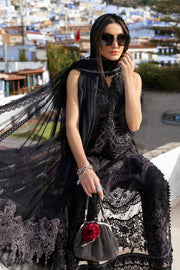 3 Piece Unstitched Embroidered Lawn Suit | D-2512-B | Maria B