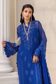 Maria B | 3 Piece Unstitched Embroidered Chiffon Suit | MPC-25-103