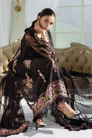 Maria B | 3 Piece Unstitched Embroidered Chiffon Suit | MPC-25-104