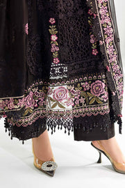 Maria B | 3 Piece Unstitched Embroidered Chiffon Suit | MPC-25-104