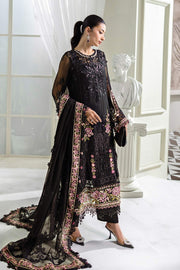 Maria B | 3 Piece Unstitched Embroidered Chiffon Suit | MPC-25-104