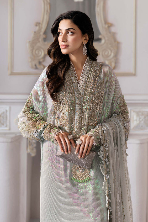 Maria B | 3 Piece Unstitched Embroidered Chiffon Suit | BD-3005