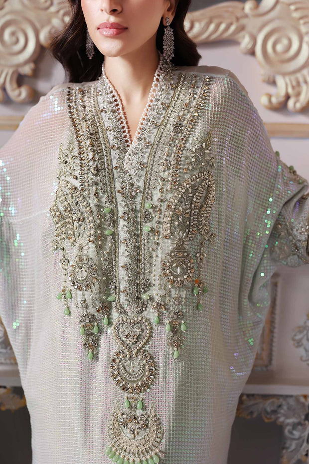 Maria B | 3 Piece Unstitched Embroidered Chiffon Suit | BD-3005