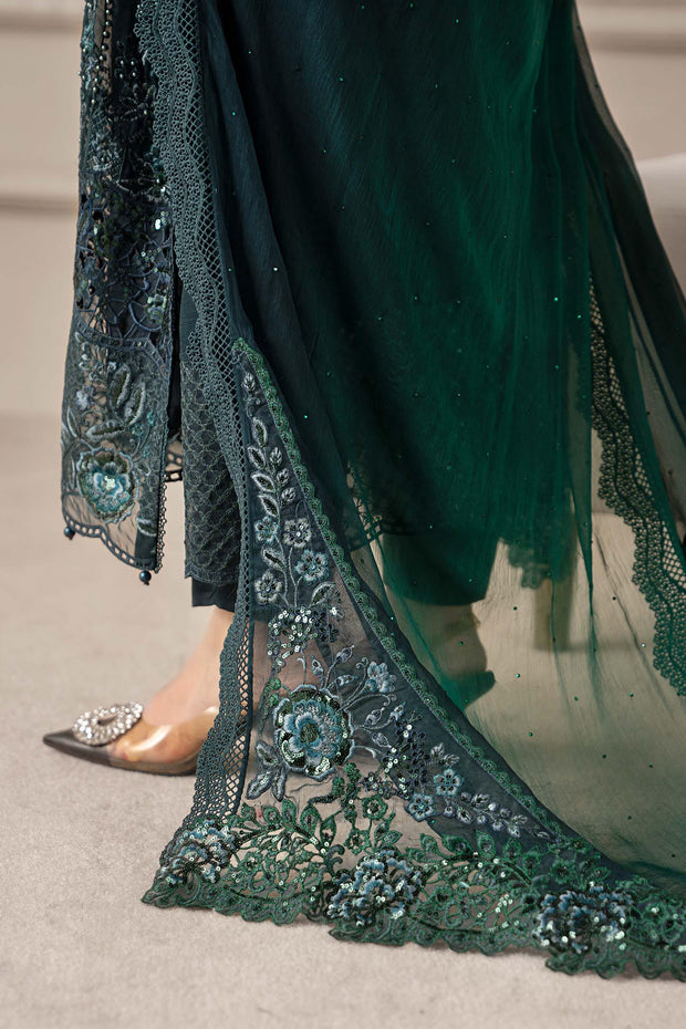 Maria B | 3 Piece Embroidered Chiffon Suit | MCS-25-106